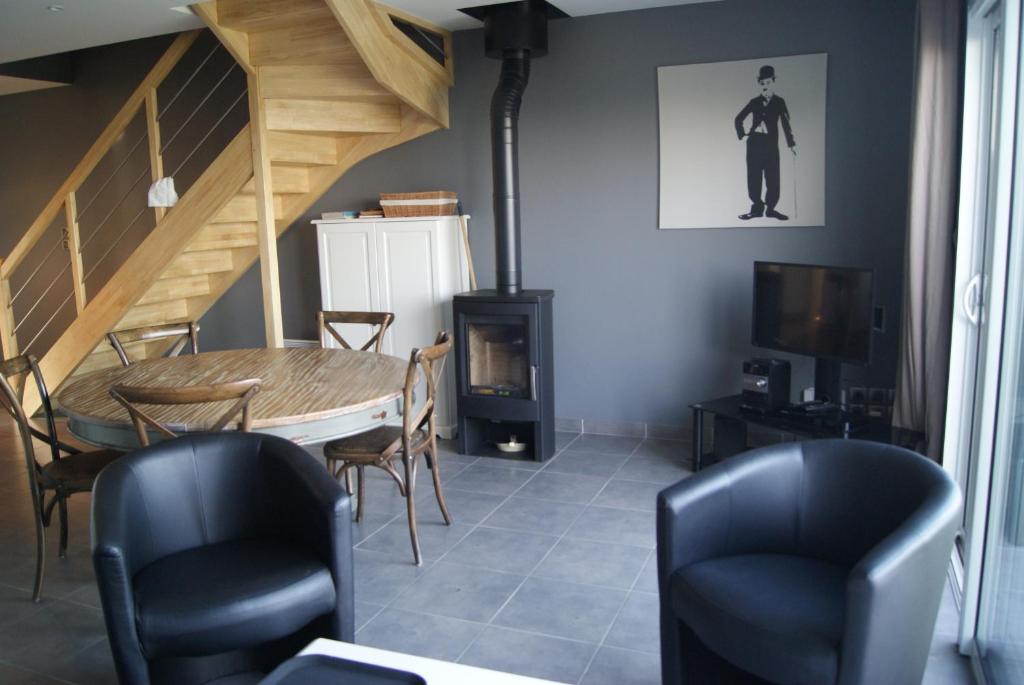Posezení v ubytování Residence Kersaliou