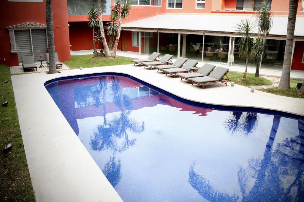 Bazén v ubytování Hotel Boutique Abad nebo v jeho okolí