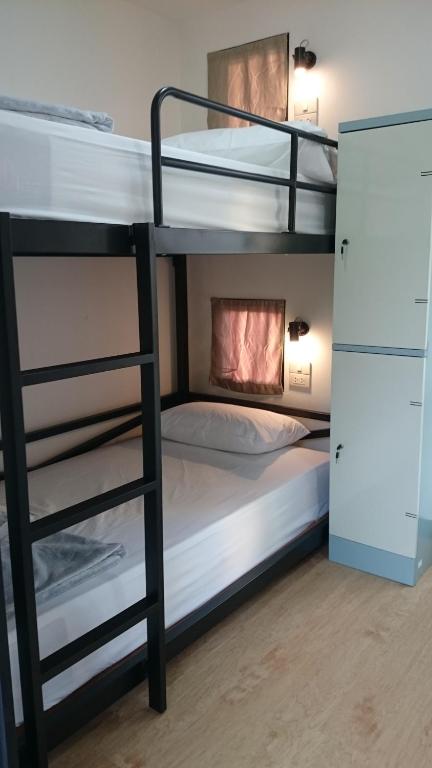 Postel nebo postele na pokoji v ubytování Na-tub Hostel