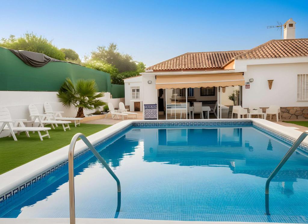 Chalet de Lujo con Piscina Privada cerca de Sevilla