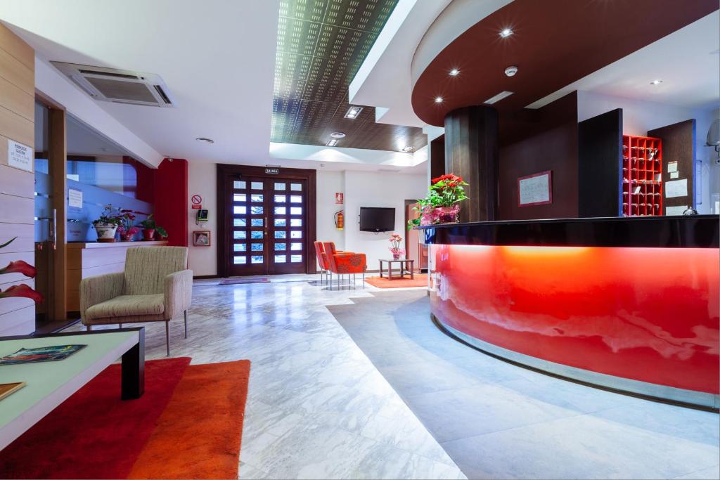 Posezení v ubytování Hotel Philadelfia