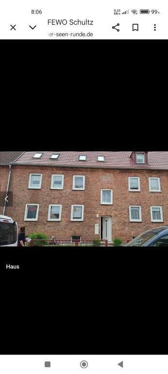 a picture of a large brick building at Elsternest in Neubrandenburg