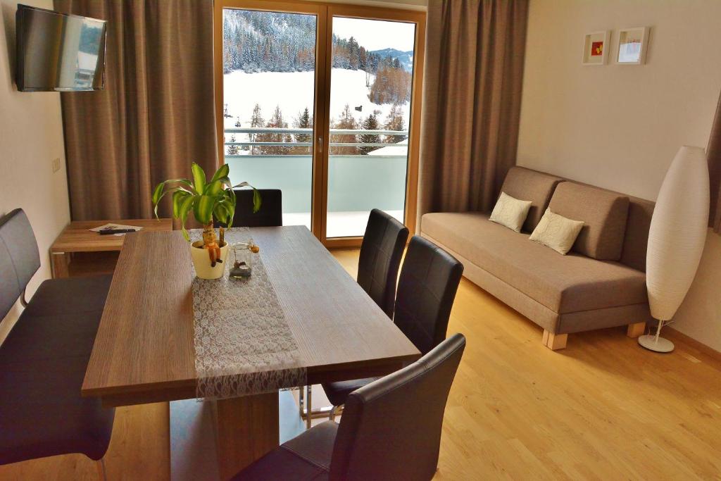 Posezení v ubytování Appartement Schneekristall