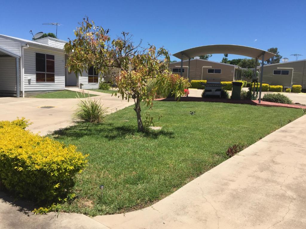 Zahrada ubytování Springsure Overlander Motel