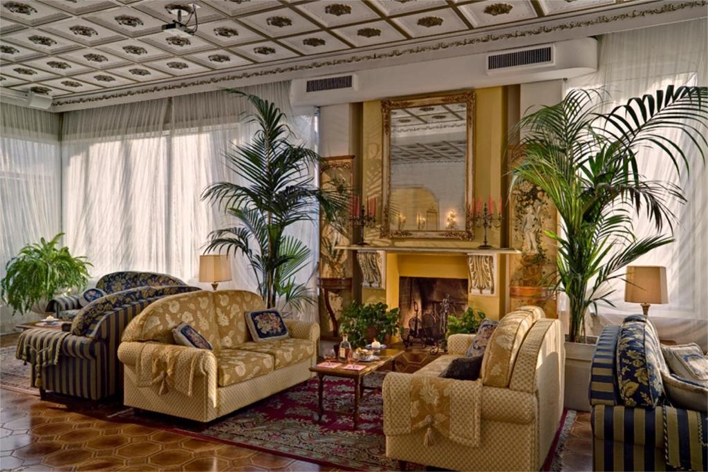 Posezení v ubytování Hotel Quisisana Terme