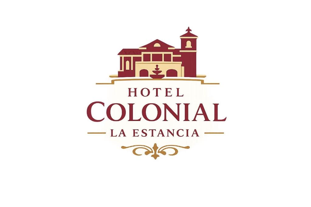 logo hotelu colonial la estacionaria w obiekcie Colonial la Estancia w mieście Reynosa