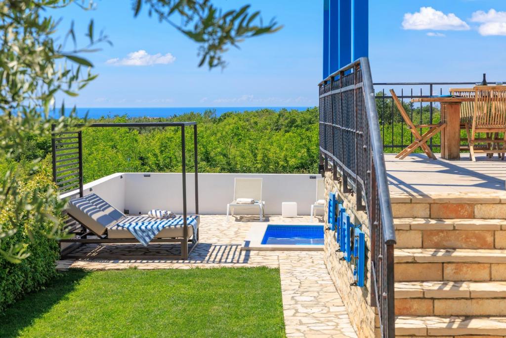 Villa Umag Istria seaview private pool and garage by Rentistra