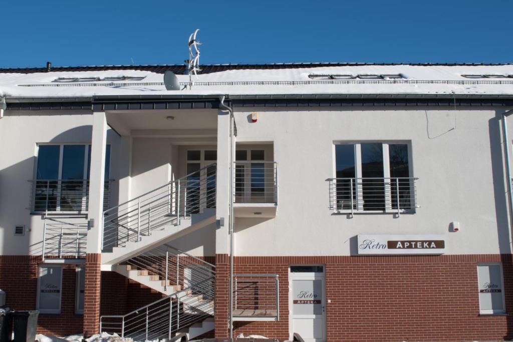 Budova, v ktorej sa apartmán nachádza