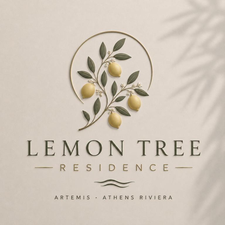 a logo for a lemon tree residence at Lemon Tree Residence in Artemida