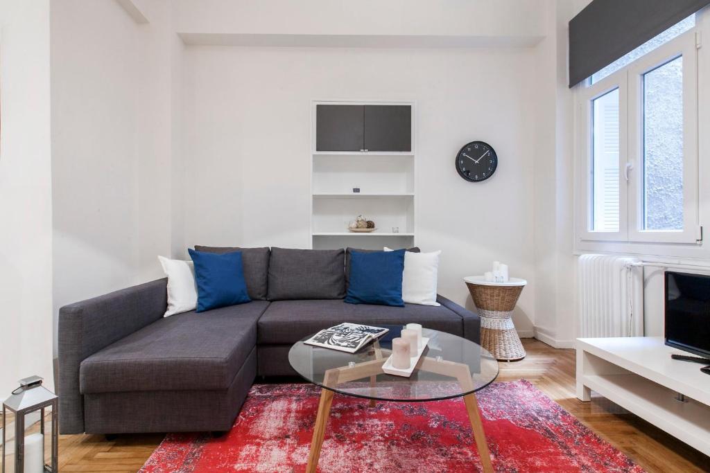 Posedenie v ubytovaní Central apartment in Syntagma (A89)