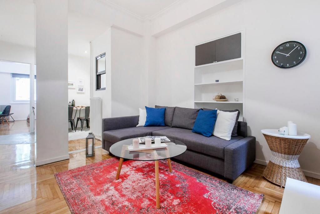 Posedenie v ubytovaní Central apartment in Syntagma (A89)