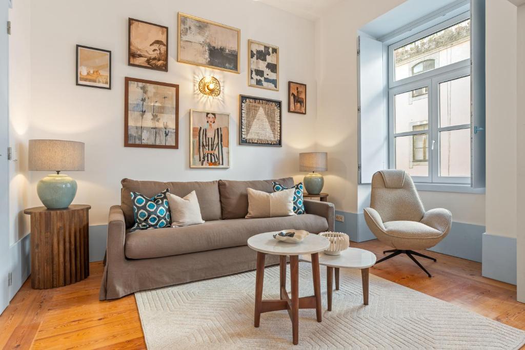 WHome Elegant City-Center Flat Near Praça do Comércio
