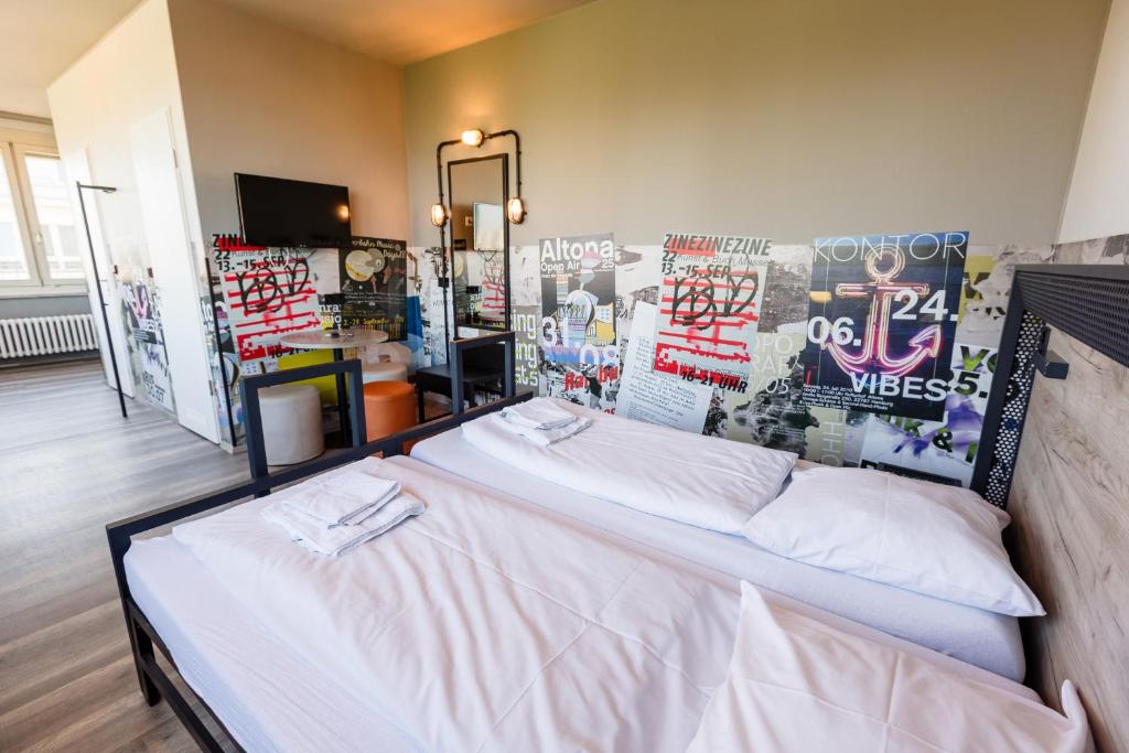 a&o Hamburg City - Twin Room
