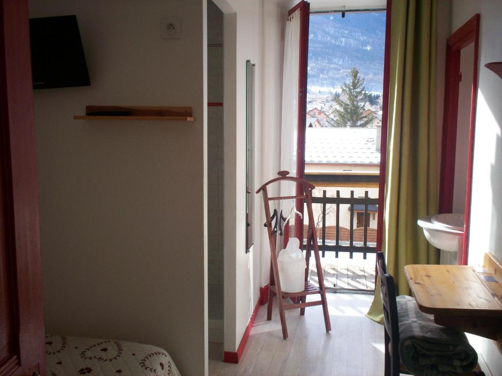 Posezení v ubytování Pension Saint Antoine