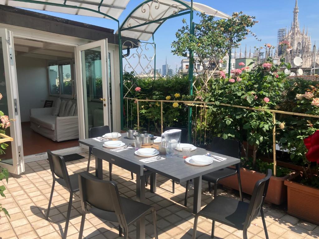 your prettiest terrace between Duomo and stars