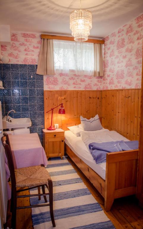 Postel nebo postele na pokoji v ubytování Gästehaus Pension Ria