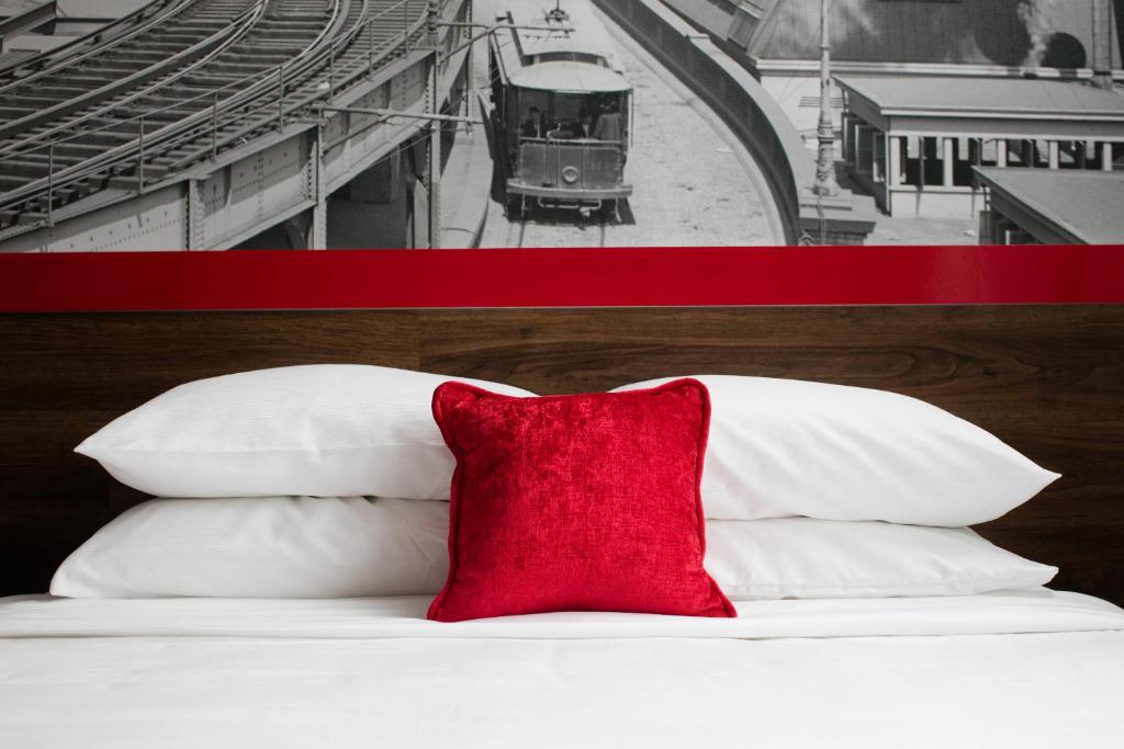 Hotel 1080にあるベッド
