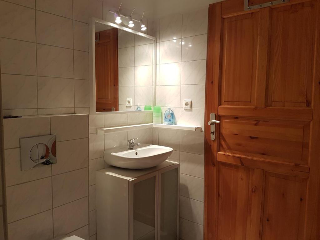 Ванна кімната в Apartaments Am Schloß