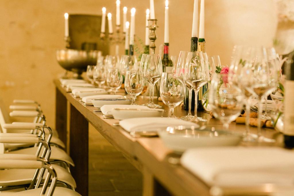Nápoje v ubytování Hotel Villa Sorgenfrei & Restaurant Atelier Sanssouci