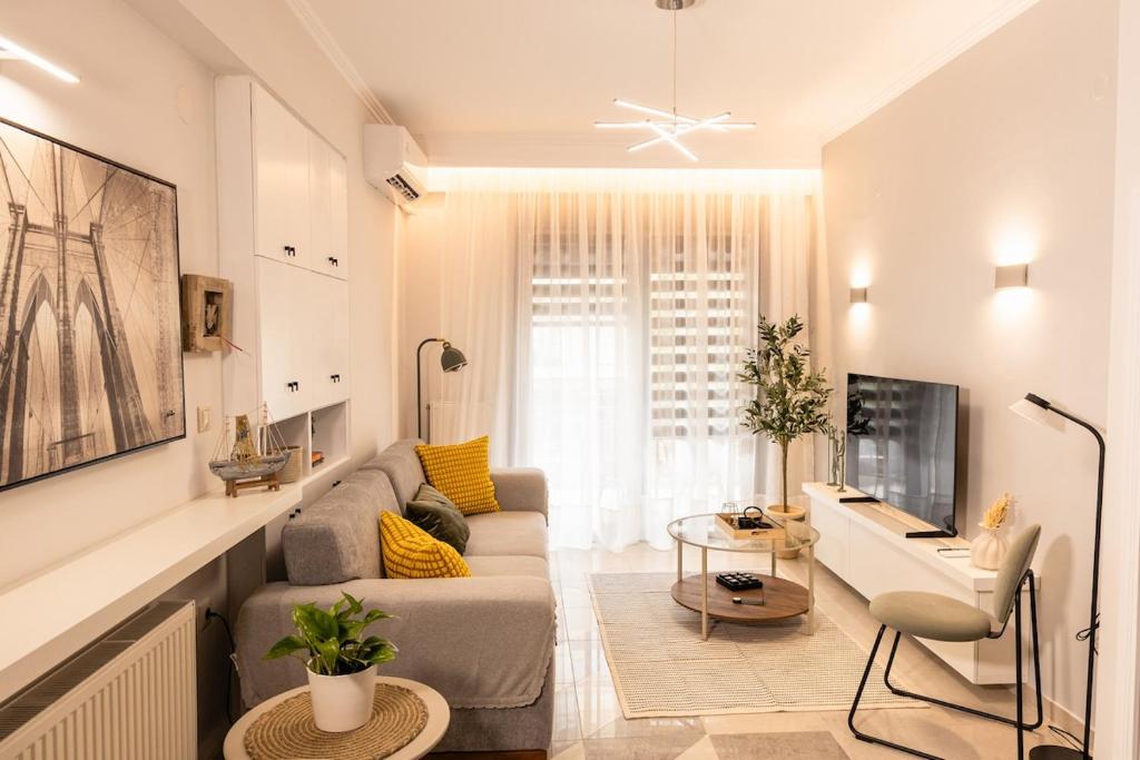 TT Luxury Homes I Aura - 2BR Lux Apt Kalamaria