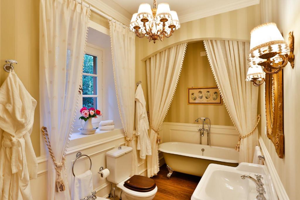 Kúpeľňa v ubytovaní Villa Le Fontanelle