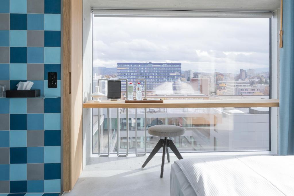 Uma varanda ou terraço em Placid Hotel Design & Lifestyle Zurich