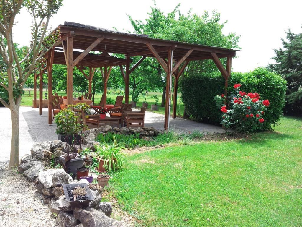 Zahrada ubytování Domaine de Sonnard
