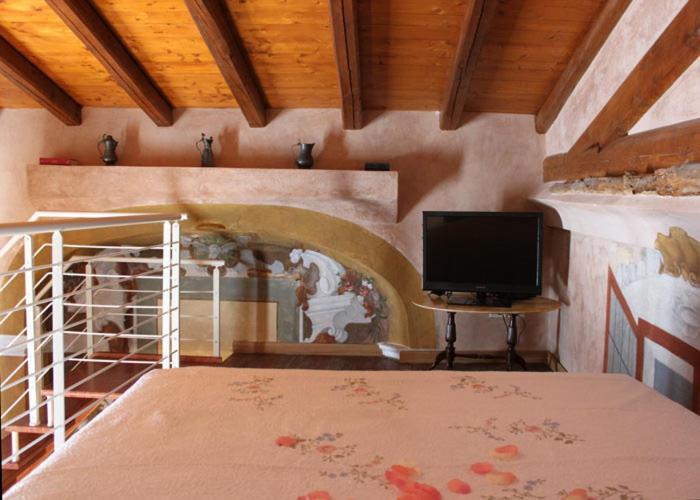 Agriturismo Villa Bissiniga - Chambre Double Avec Mezzanine