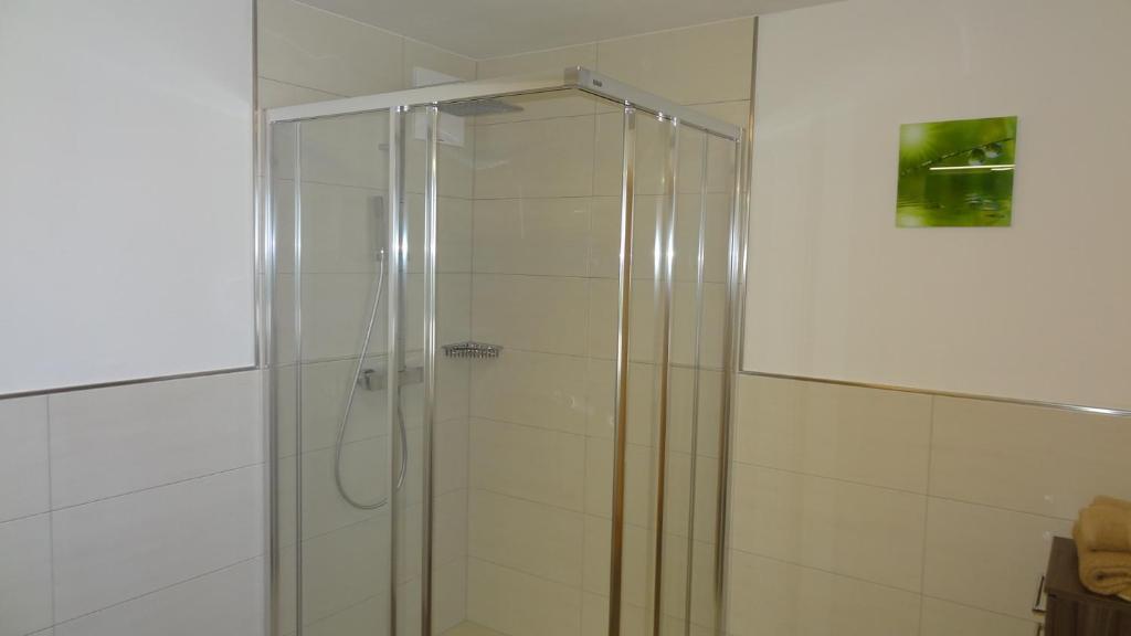 Koupelna v ubytování Appartements Gassner