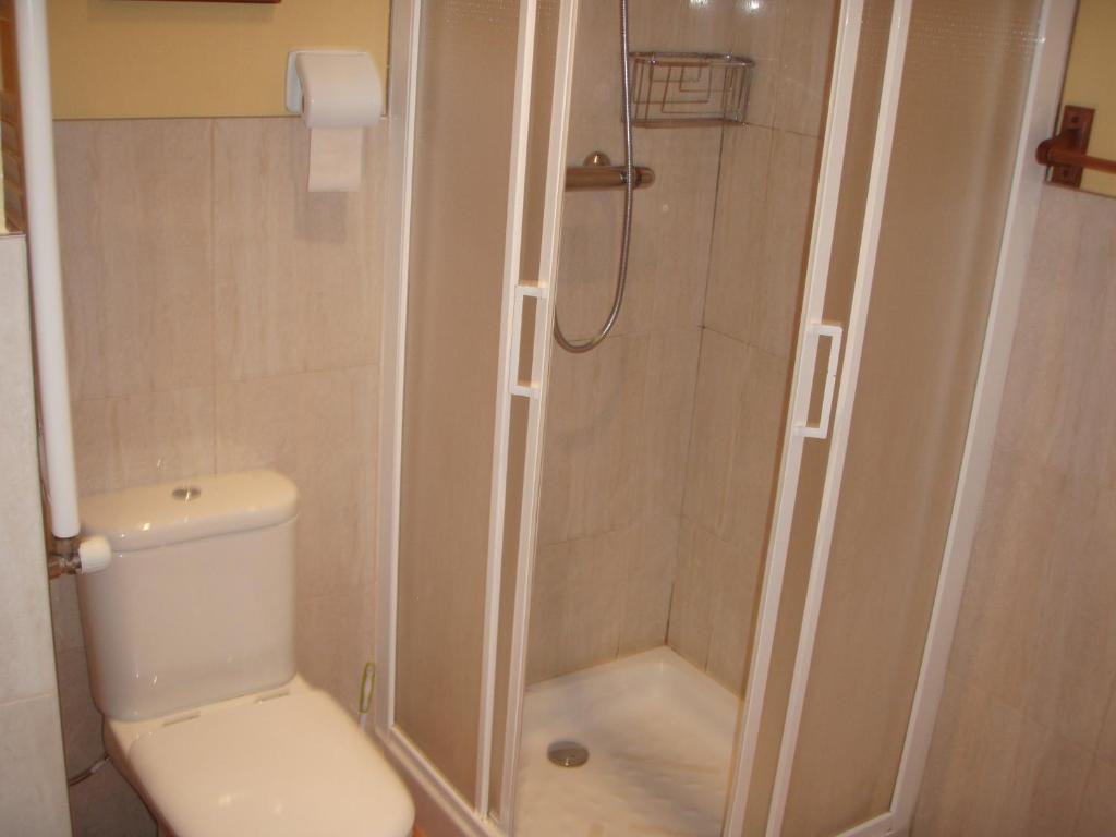 Koupelna v ubytování Casa Rural Irugoienea