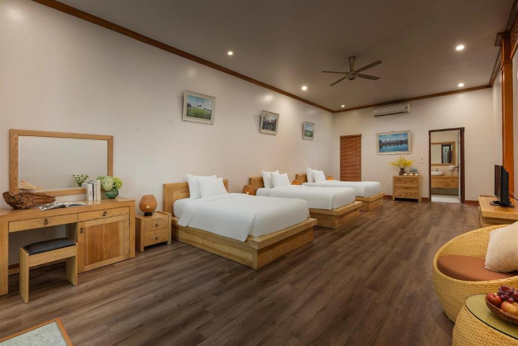 Thảo Viên Resort - Driepersoonskamer Met Bad