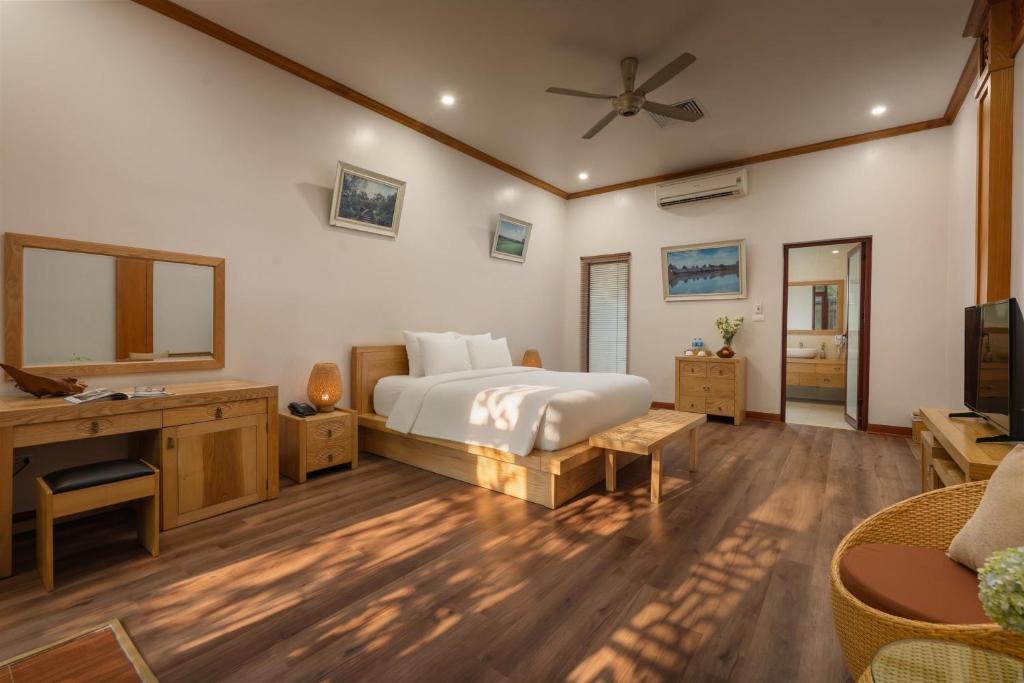 Thảo Viên Resort - Deluxe Tweepersoonskamer Met Bad