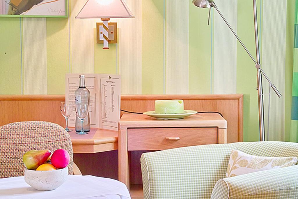 Posezení v ubytování Hotel Falter
