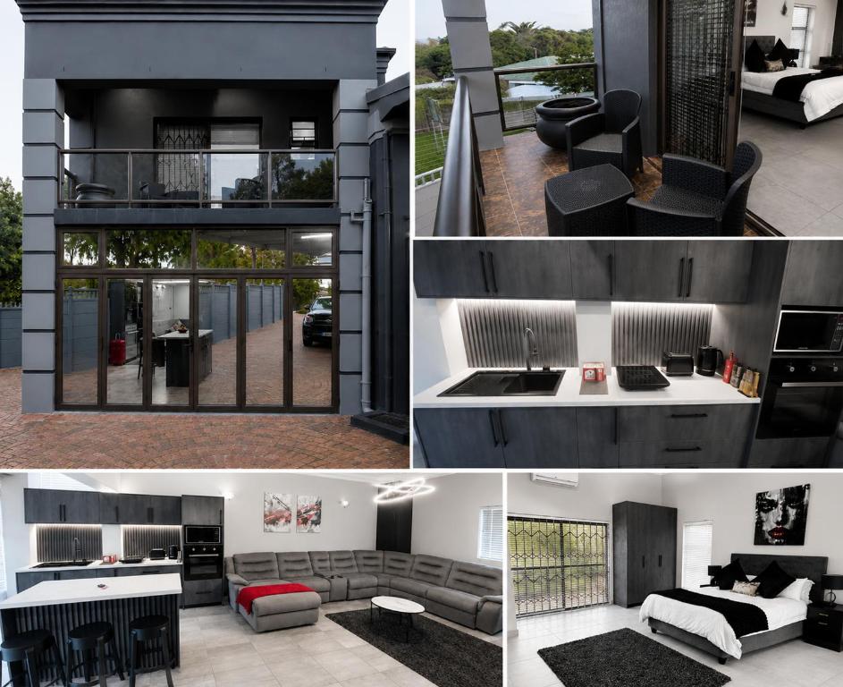 a collage of photos of a living room and a house at Ridgeworth Royale in Tyger Valley