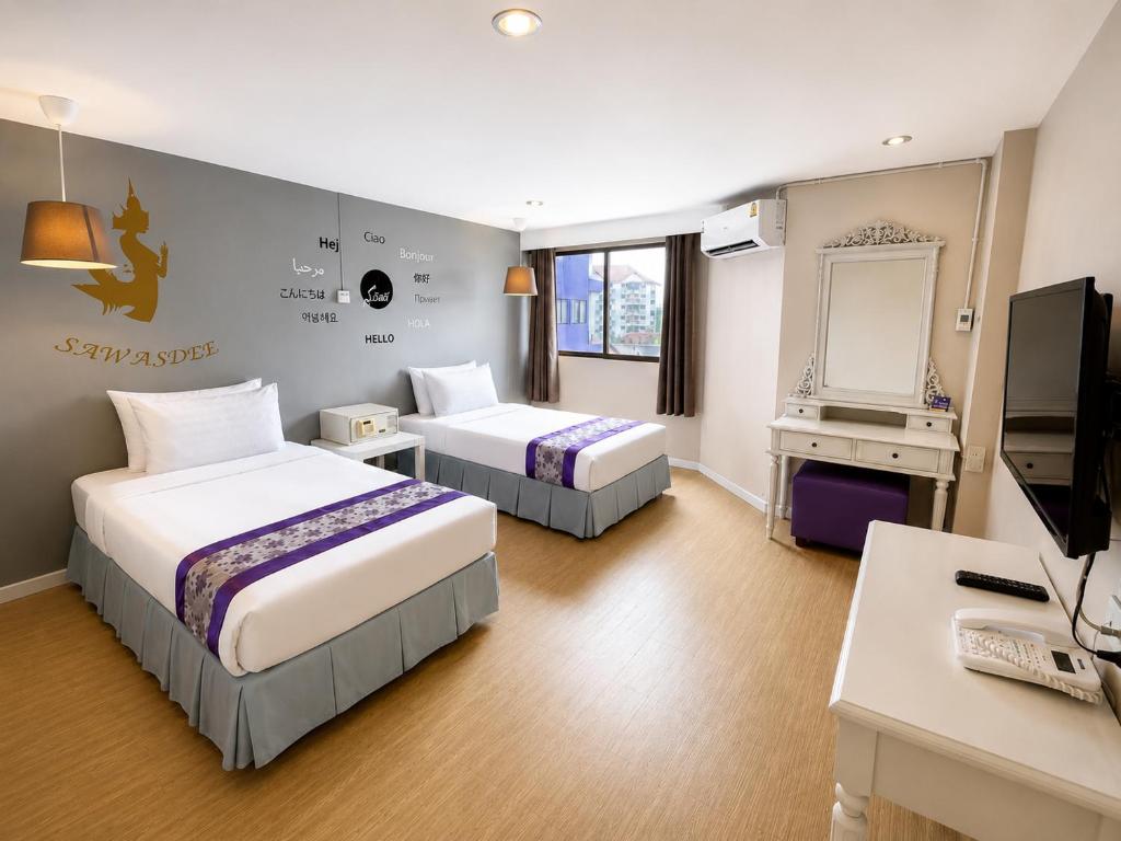 لابی و فضای عمومی Sawasdee Siam Pattaya Hotel - تصویر ۵