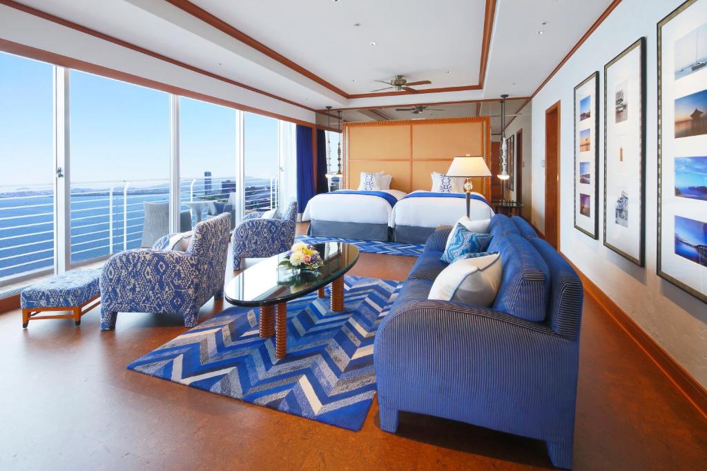 Posezení v ubytování Biwako Hotel
