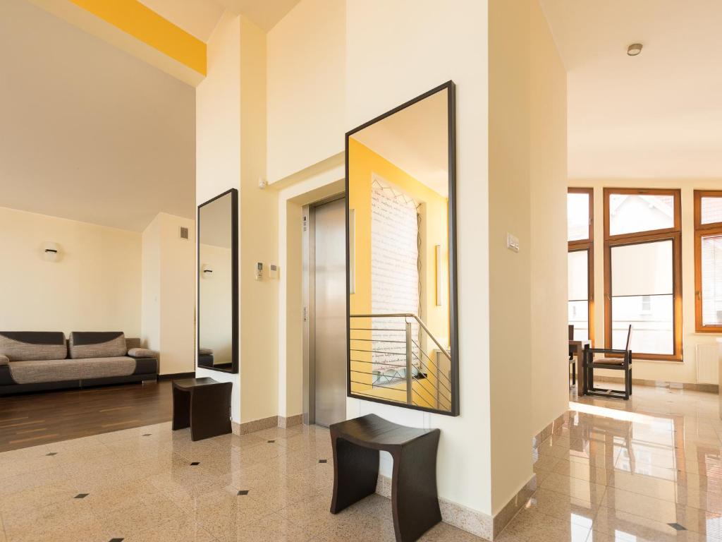Posezení v ubytování Sopocki Dwór Apartments