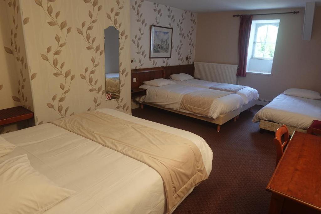 Cit'Hotel Avallon Vauban - Chambre Familiale Côté Parc