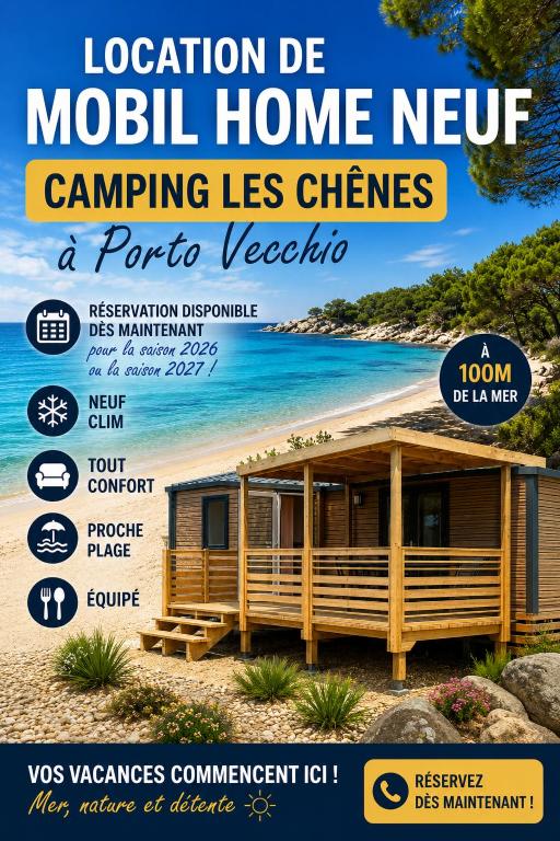 Mobil'home " bonaparte " camping les chenes