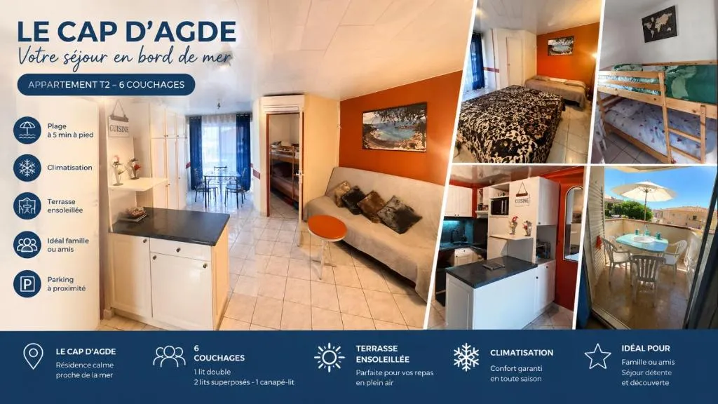 Élégant 30 M2 dans résidence 4 étoiles