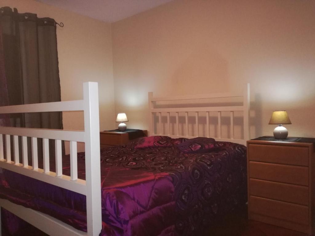 Postel nebo postele na pokoji v ubytování Casa do Pico