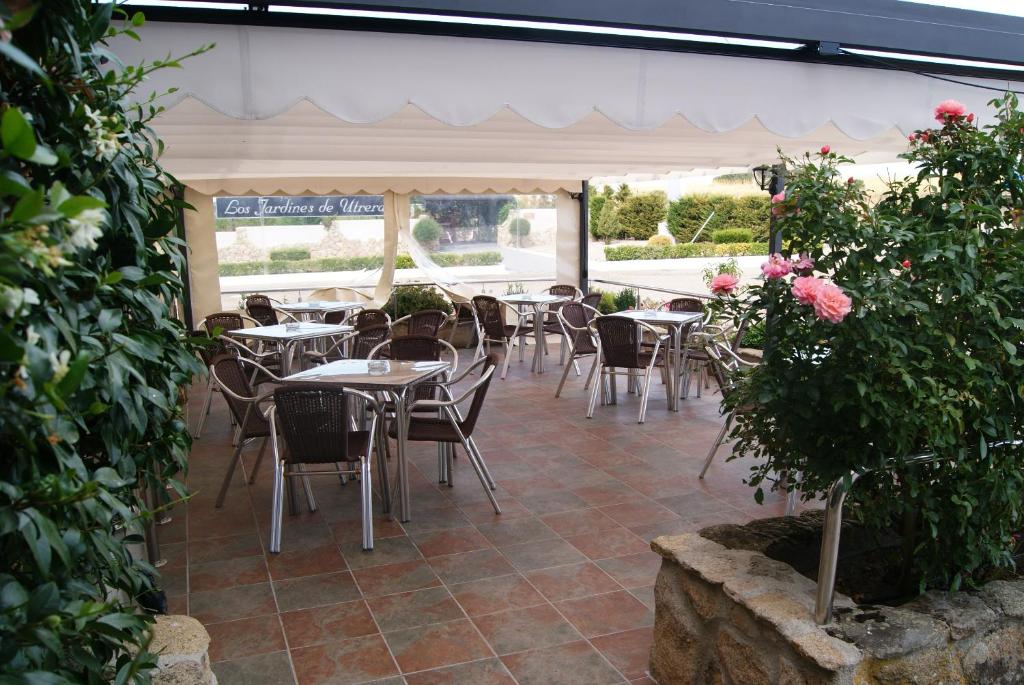 Restaurace v ubytování Hotel Mozárbez Salamanca