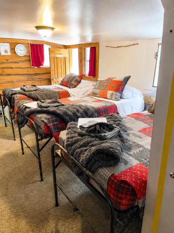 Nauti Otter Inn and Yurt Village - 混合宿舍间的单人床位 - 带共用浴室