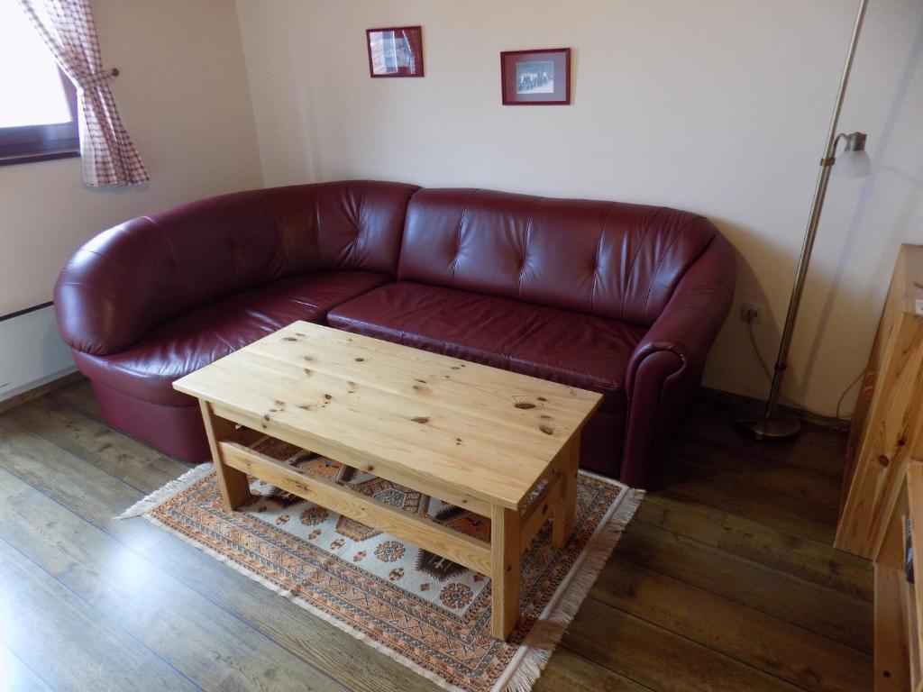 Posezení v ubytování Apartment Zeleni dragulj Pohorje
