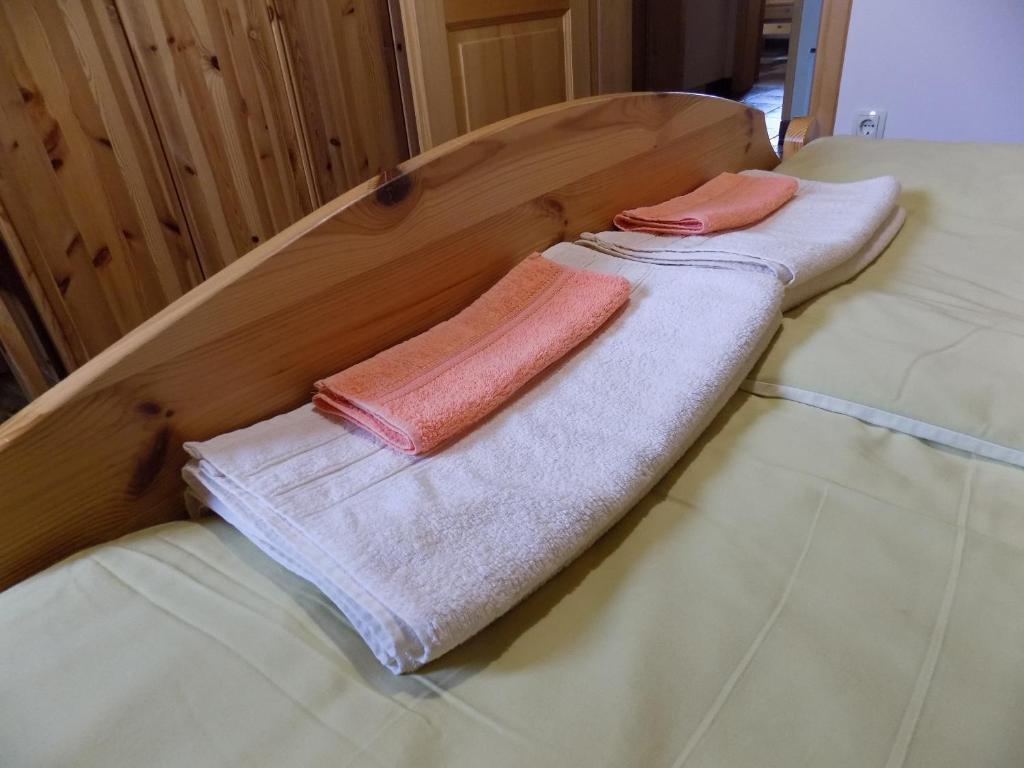 Postel nebo postele na pokoji v ubytování Apartment Zeleni dragulj Pohorje