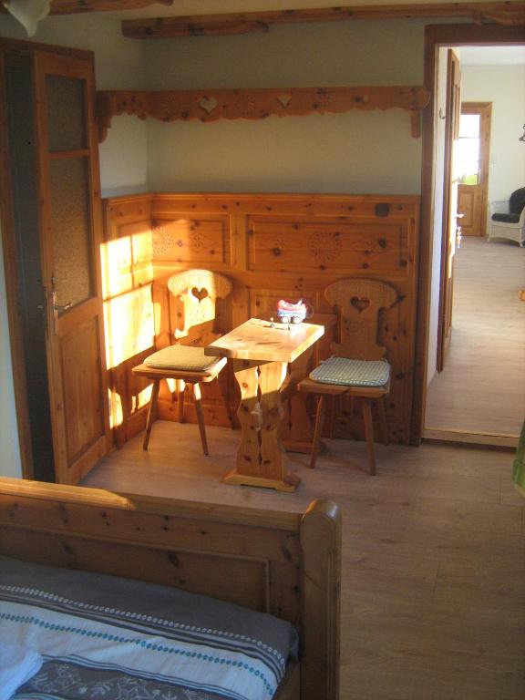 Posezení v ubytování Das Haus am See