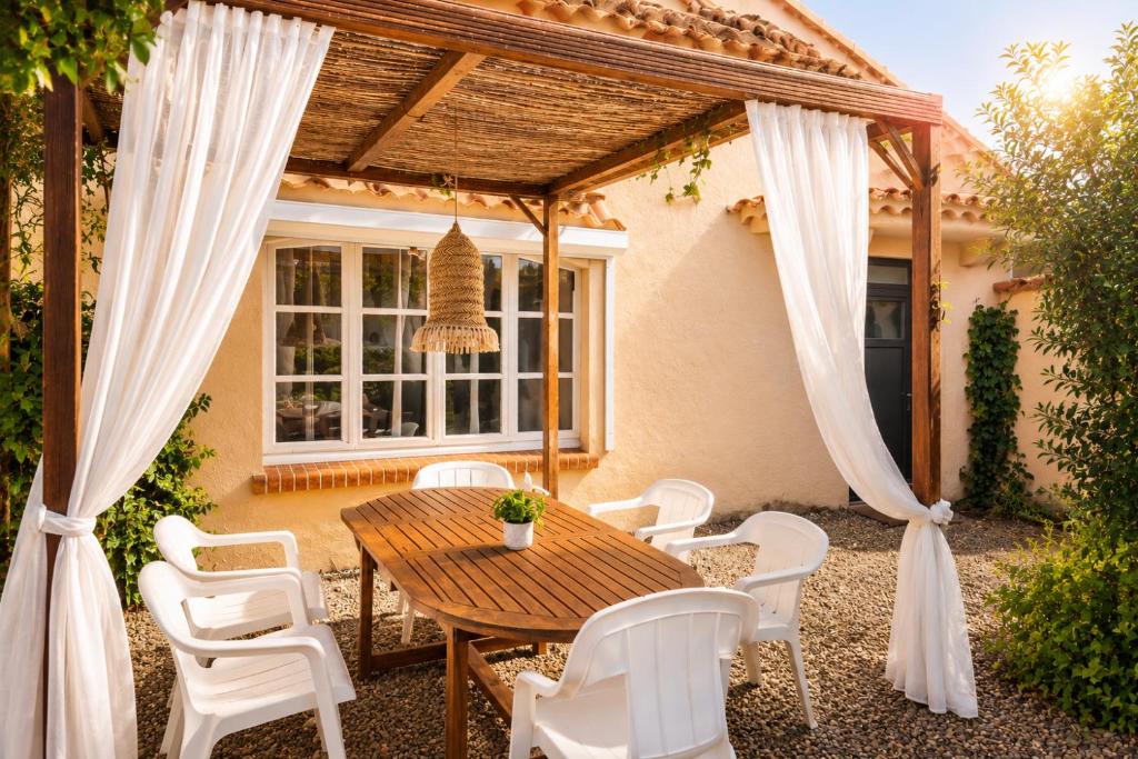 Rêve d'Azur - Maison Julia 2 chambres - plage de la Nartelle - Arrivée 17h - 20h maximum - séjour au calme - Caution 100E