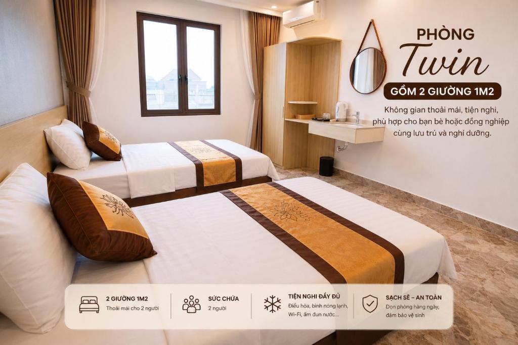 Serena Xuân Thành Hotel - 双床间