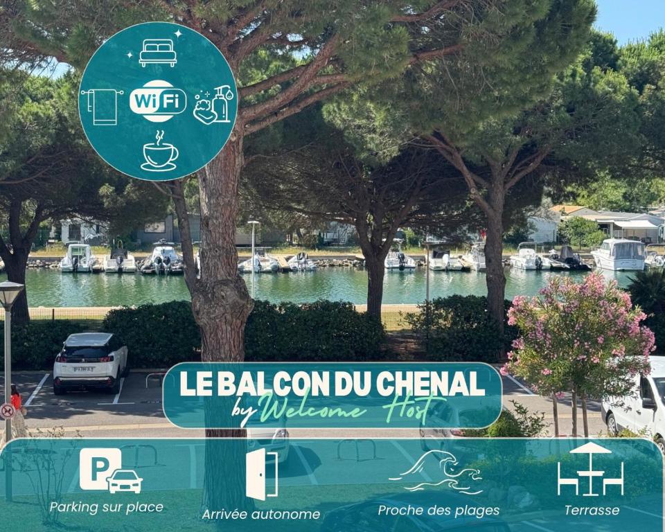 Le Balcon du Chenal, 4 Personnes, Vue chenal