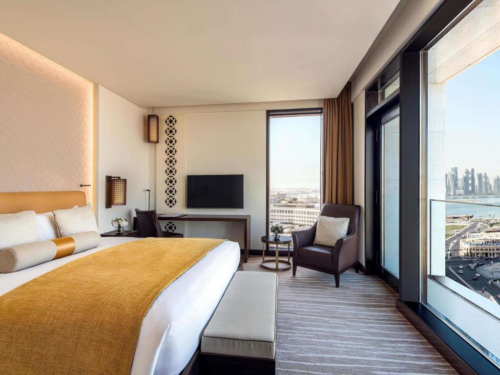 Alwadi Hotel Doha lobby and common areas
